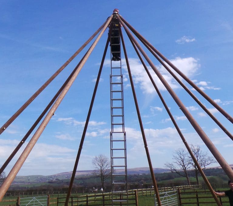 The Tipi Company Build of tipis