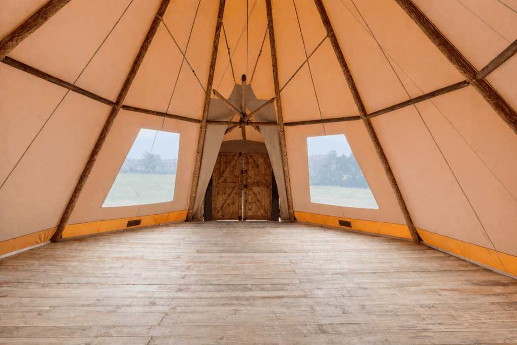 Early years tipi interior 1