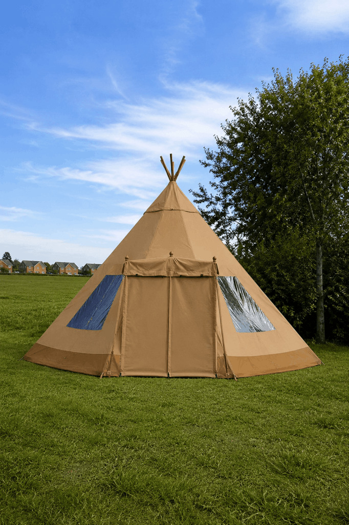 Midi Tipi Sand Canvas door 1
